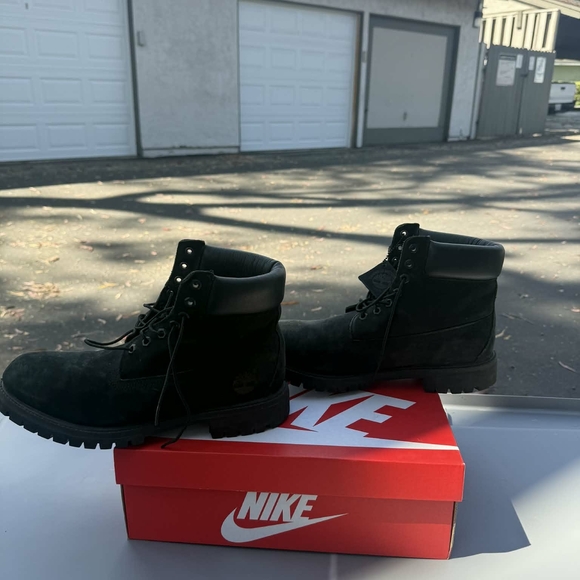 Timberland Black Men\'s  Boots Size 12 main image 4